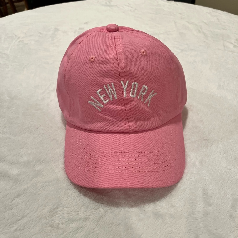 Brand New Pink New York Hat - One Size